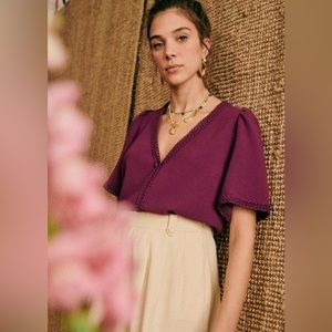 Sézane Tina Blouse FR34